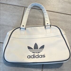 Adidas Cream Shoulder Bag with Black Accents